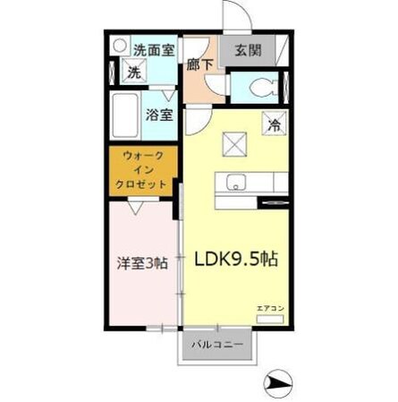 西別所駅 徒歩7分 1階の物件間取画像